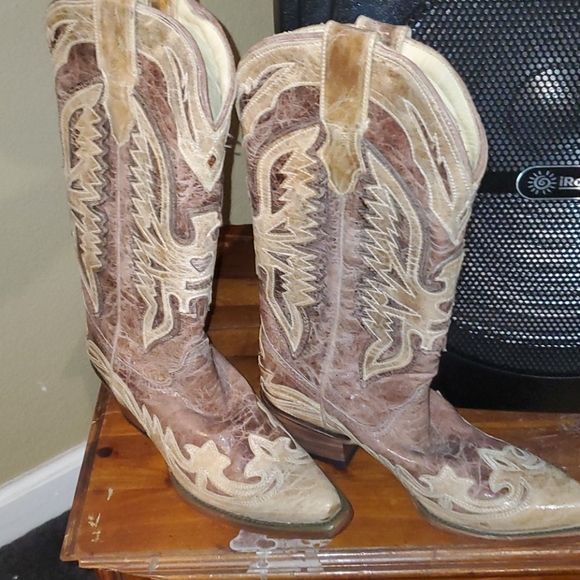 Cowboy boots 100% raw cowhide leather - Picture 3 of 3
